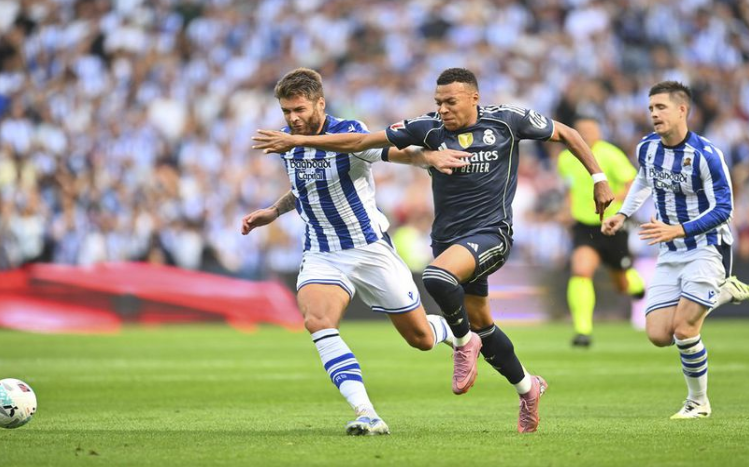 Rapor Pemain Real Madrid Kalahkan Sociedad: Mbappe Gendong Tim, Militao Tembok Kokoh, Ada yang Bikin Blunder Konyol